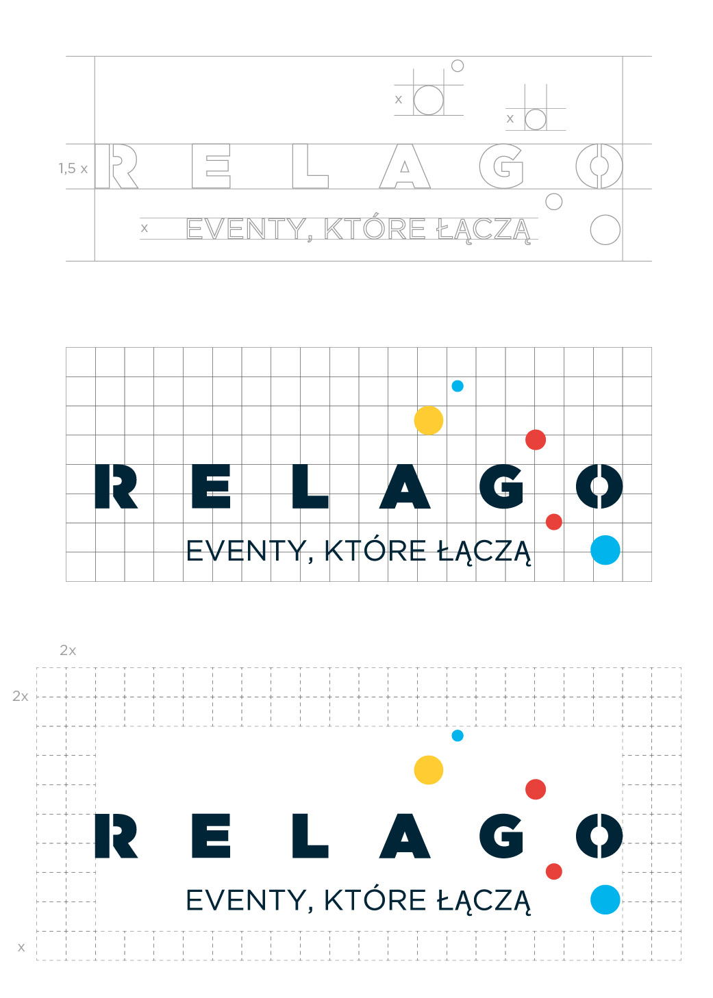 Relago logo construction