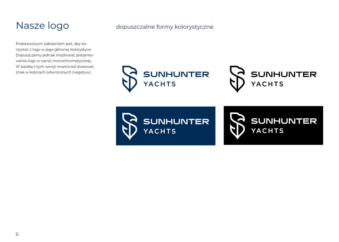 Sunhunter Yachts brandbook