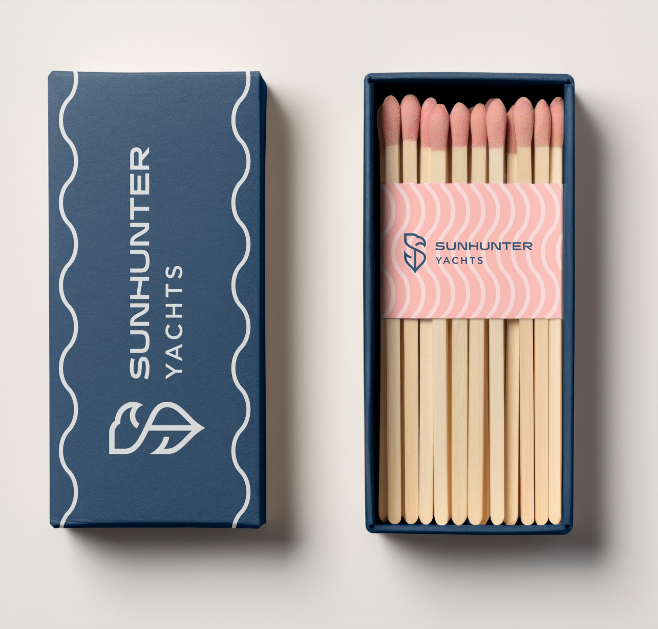 Sunhunter Yachts matches box