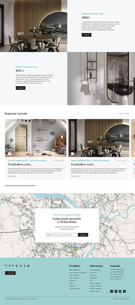 Vivento website