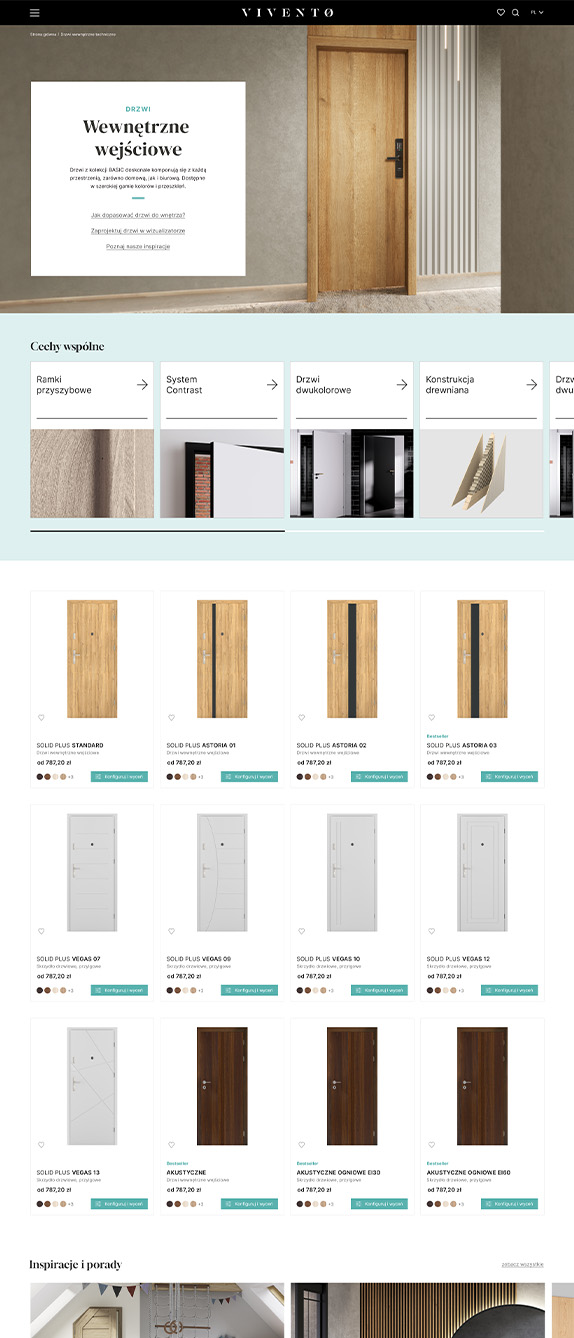 Vivento website