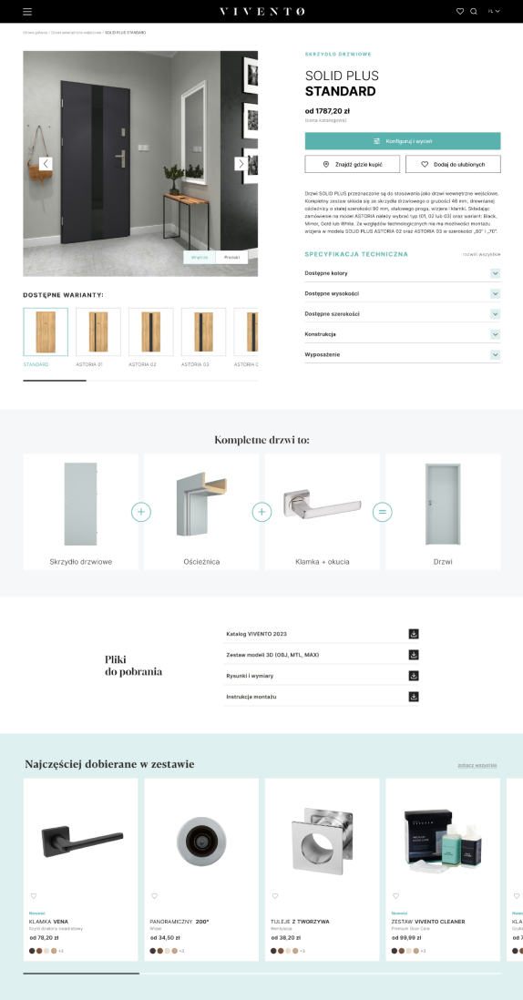 Vivento website