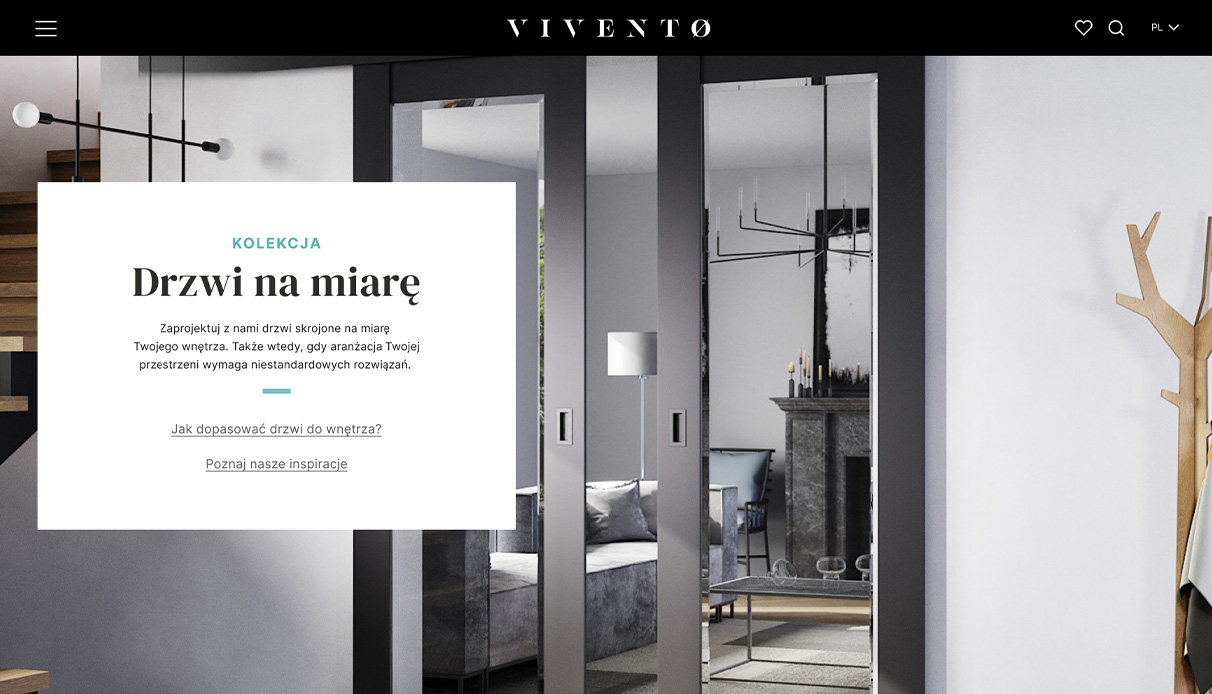 Vivento website