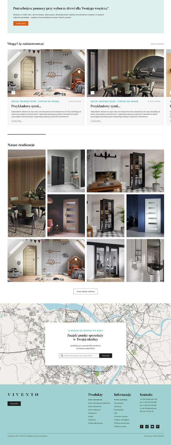 Vivento website